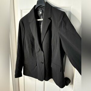 Nine West Black Women's Stretch Blazer
